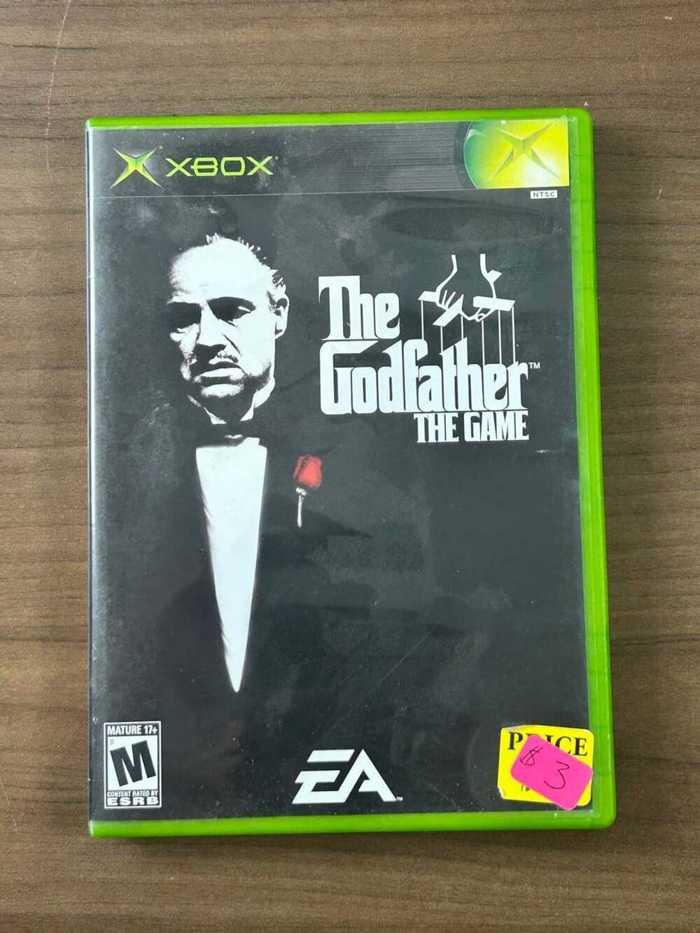 The Godfather The Game Microsoft Xbox Original EA With Case Manual & Map